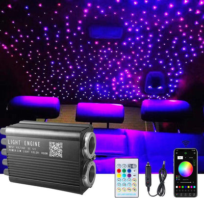 Fiber Optic Ambient Interior Lighting Kit