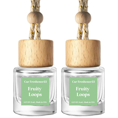 Hanging Car Fragrance Diffuser Set – 2 Pack