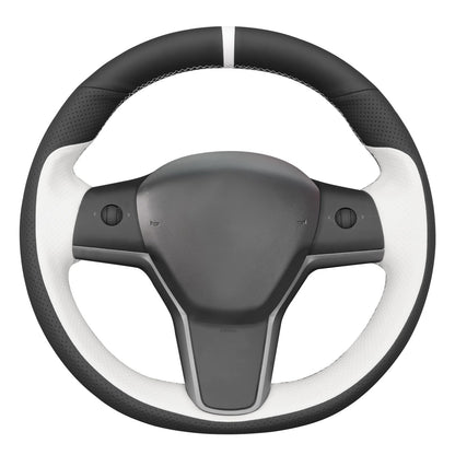 Tesla Model 3 DIY Alcantara Steering Wheel Wrap