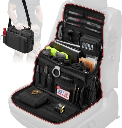 Heavy-Duty Front Seat Organizer With Storage