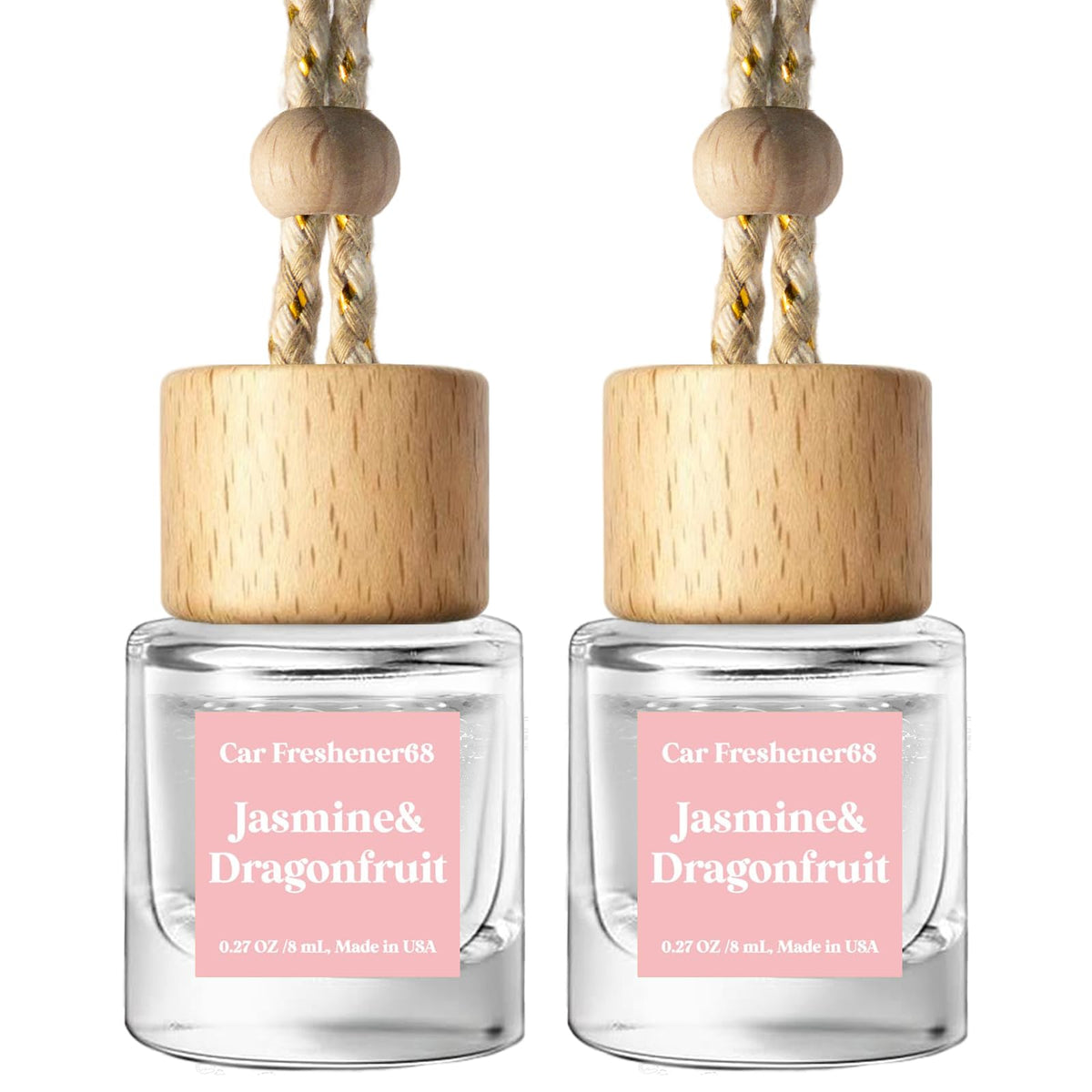 Hanging Car Fragrance Diffuser Set – 2 Pack