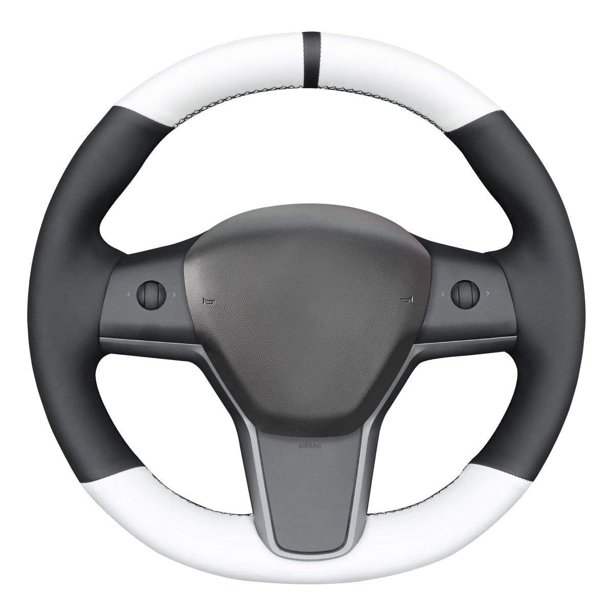 Tesla Model 3 DIY Alcantara Steering Wheel Wrap