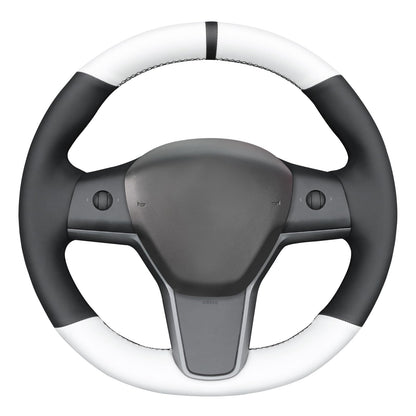 Tesla Model 3 DIY Alcantara Steering Wheel Wrap