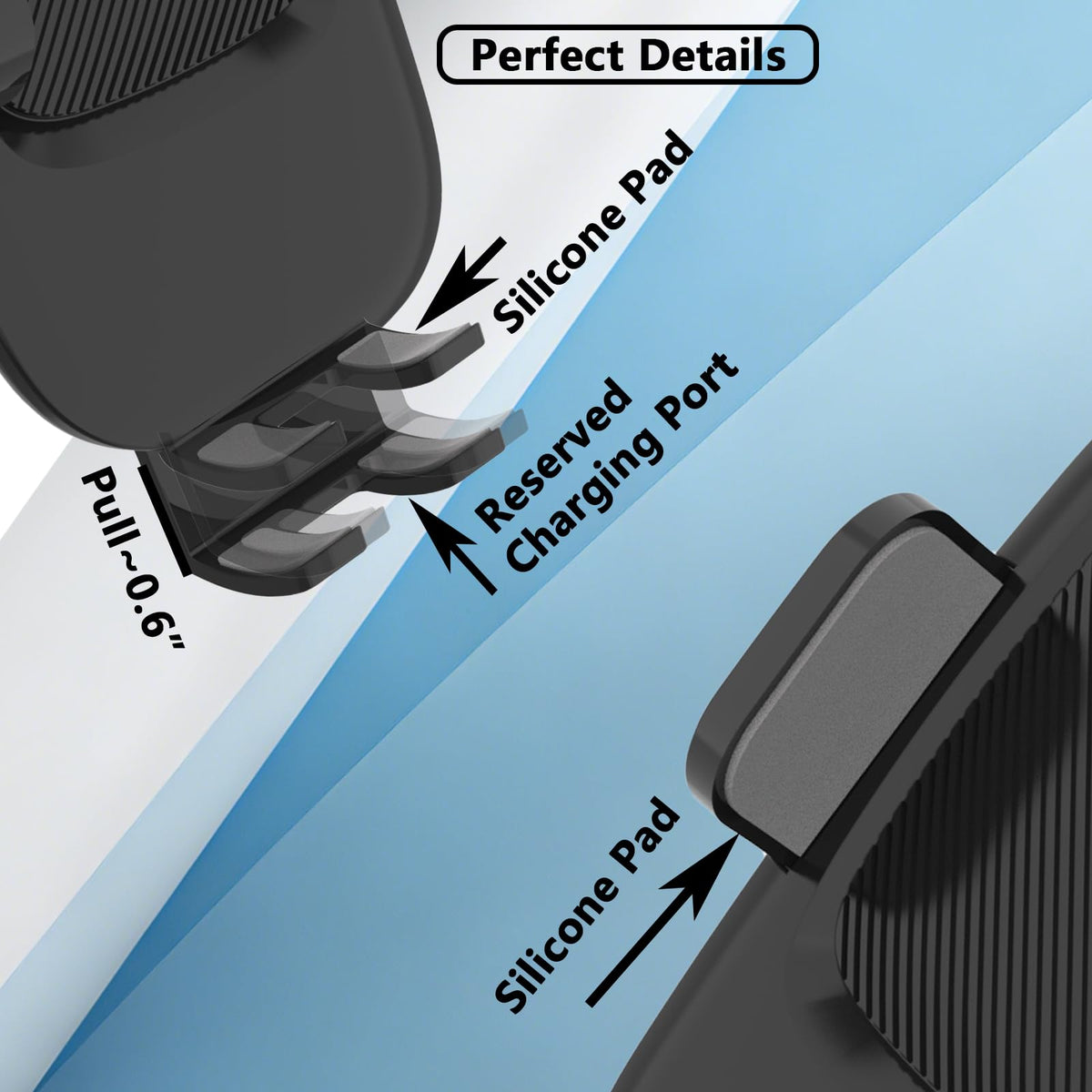 Universal Car Phone Mount With Strong Suction