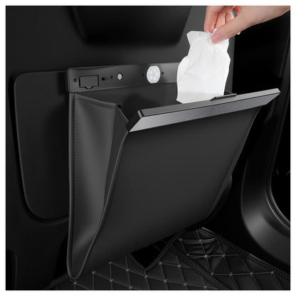 Magnetic Car Trash Bin With Leakproof Liner
