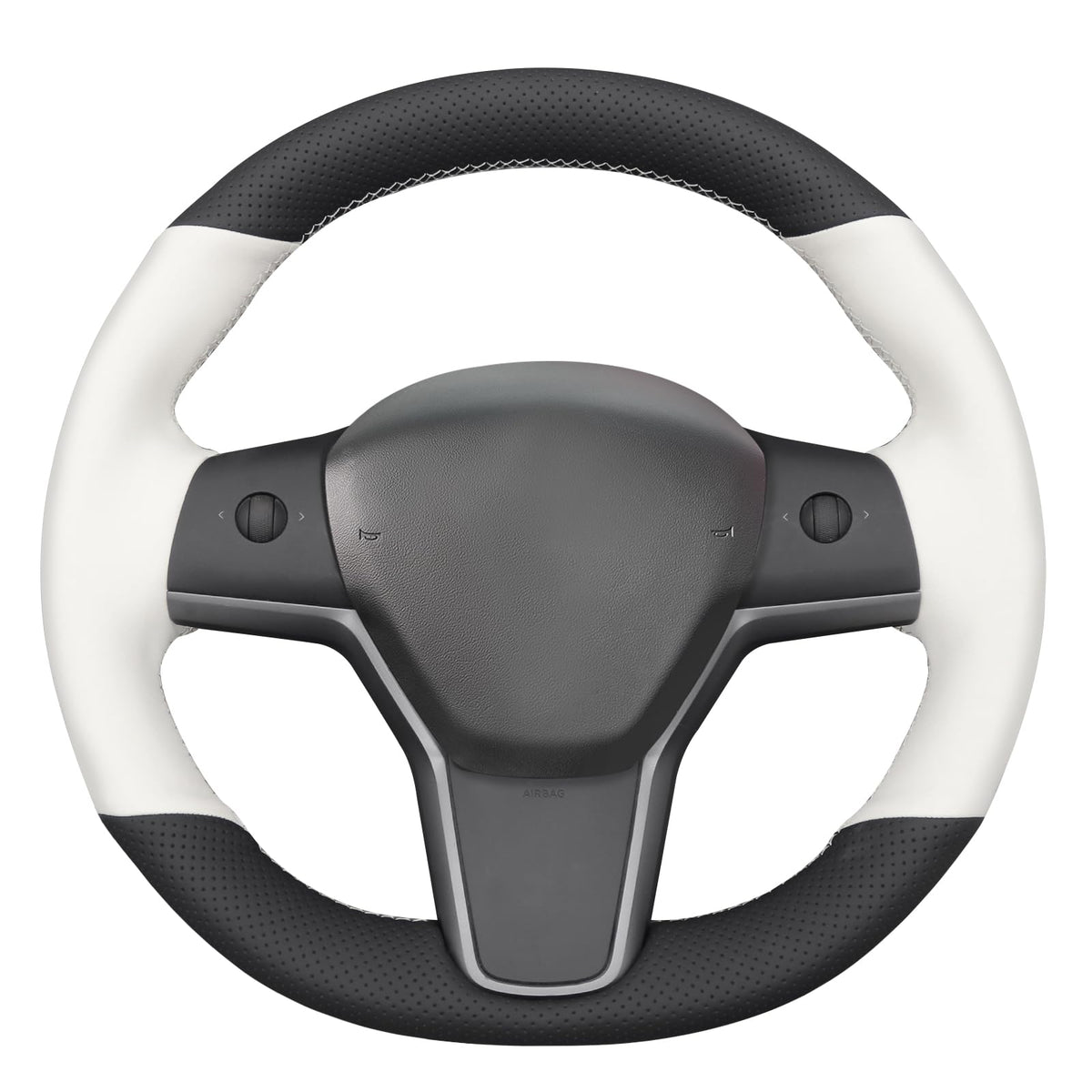 Tesla Model 3 DIY Alcantara Steering Wheel Wrap