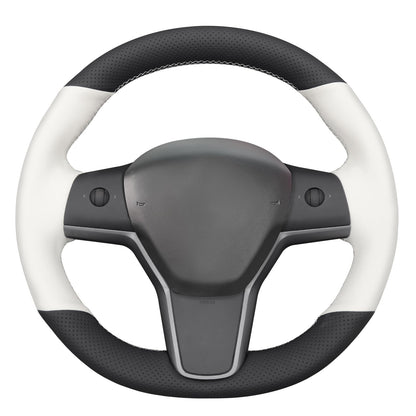 Tesla Model 3 DIY Alcantara Steering Wheel Wrap