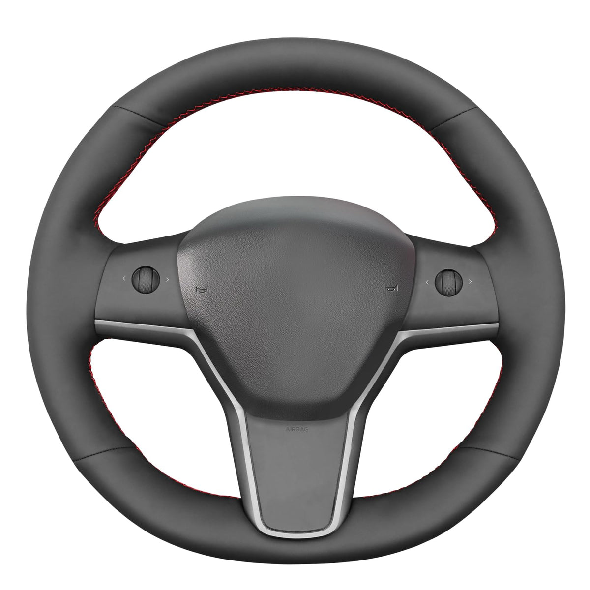 Tesla Model 3 DIY Alcantara Steering Wheel Wrap