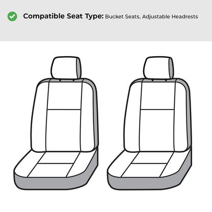 Custom-Fit Heavy-Duty Car Seat Covers