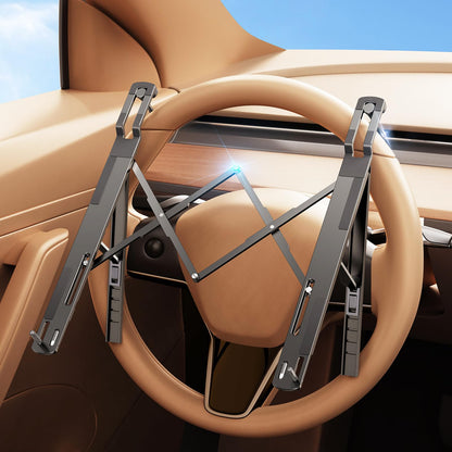 Steering Wheel Laptop Desk With Portable Design