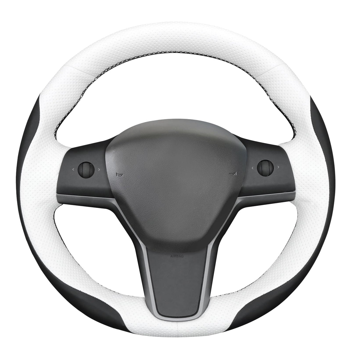 Tesla Model 3 DIY Alcantara Steering Wheel Wrap