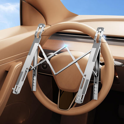 Steering Wheel Laptop Desk With Portable Design