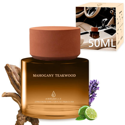 Mahogany Teakwood Car Fragrance Diffuser