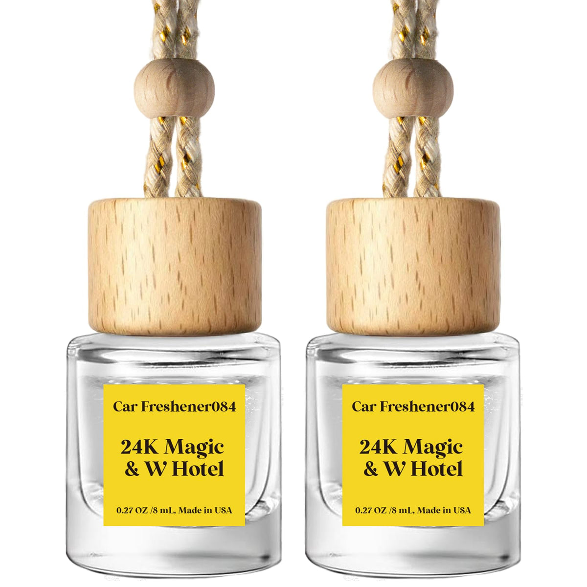 Hanging Car Fragrance Diffuser Set – 2 Pack
