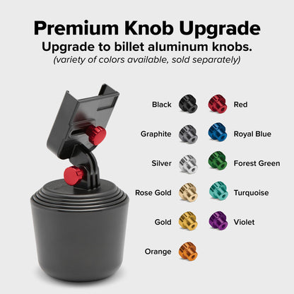 Cup Holder Phone Mount With Adjustable Secure Fit
