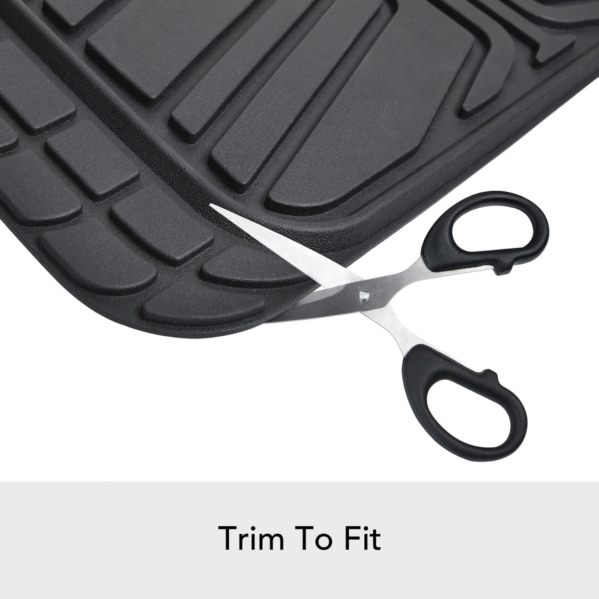 All-Season Rubber Floor Mats – 2 Piece Set