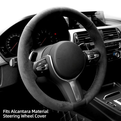 BMW Alcantara Hand-Stitched Steering Wheel Cover