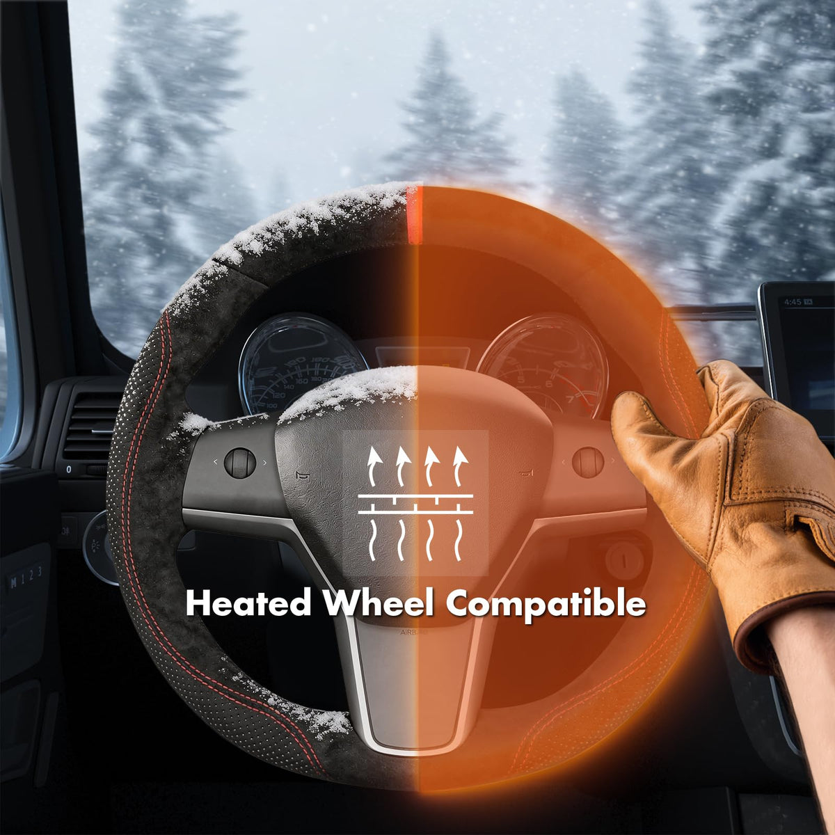 Tesla Model 3 DIY Alcantara Steering Wheel Wrap
