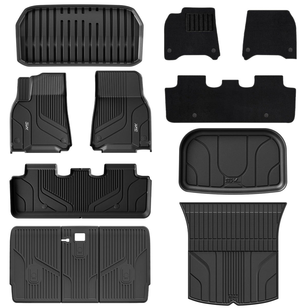 Tesla All-Weather Floor Mats With Custom Fit