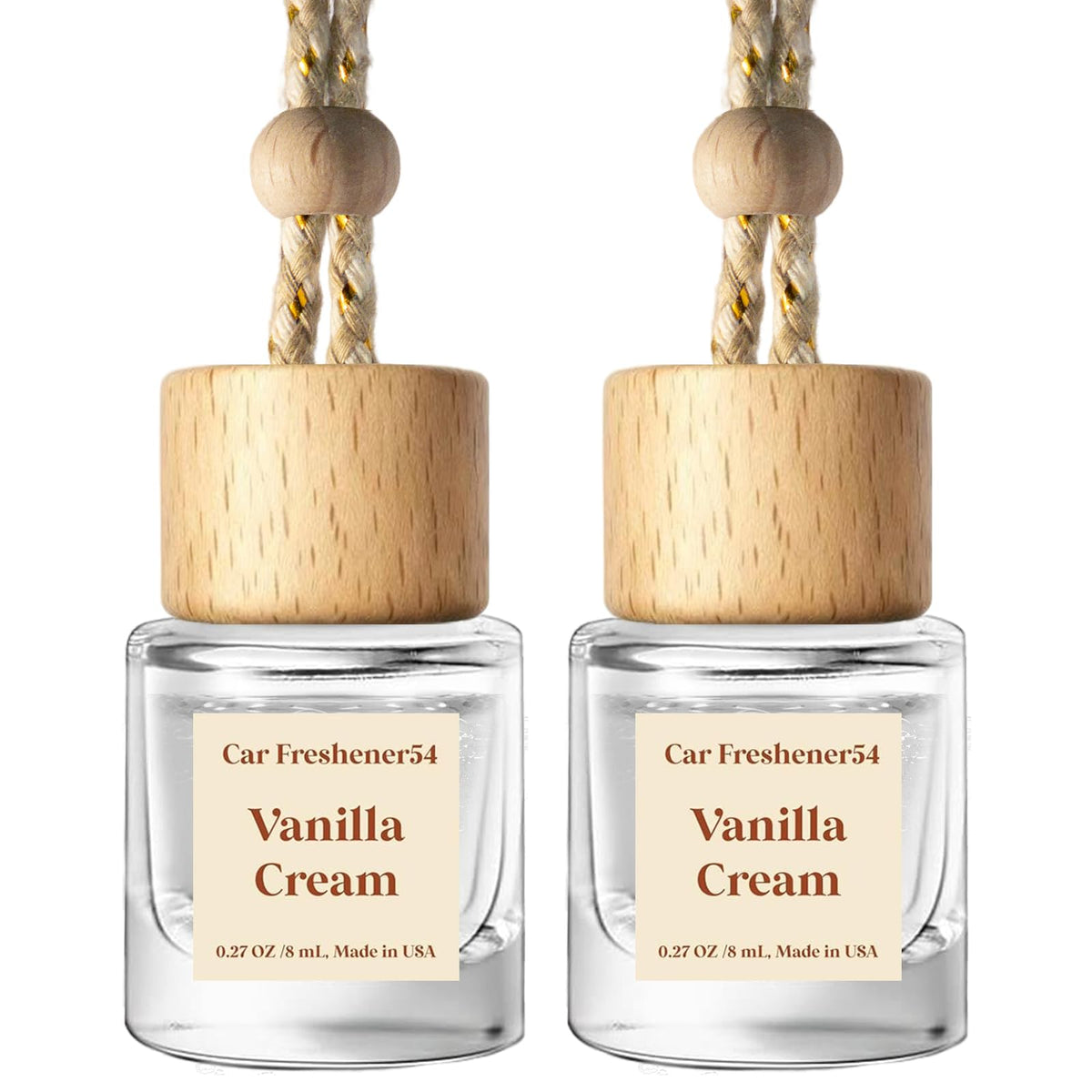 Hanging Car Fragrance Diffuser Set – 2 Pack