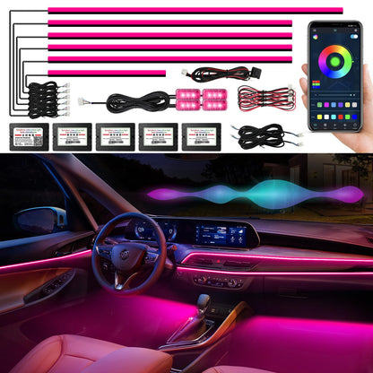 RGB Acrylic Interior Ambient Light Kit