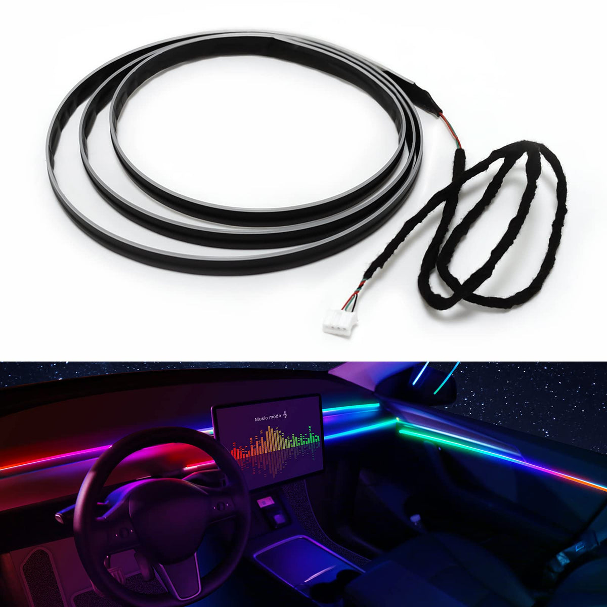 Dreamcolor RGB Ambient Lights With Music Sync