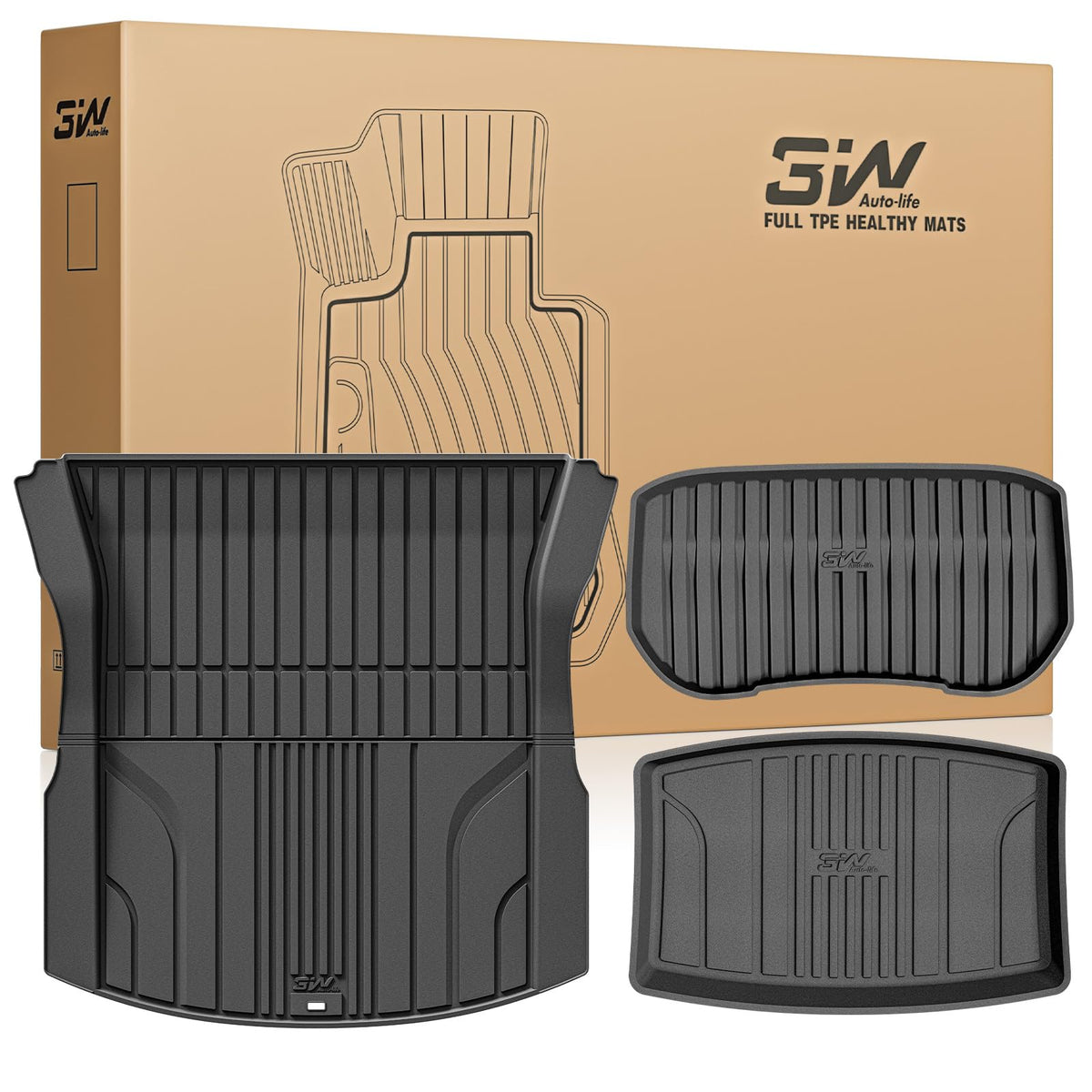 Tesla All-Weather Floor Mats With Custom Fit
