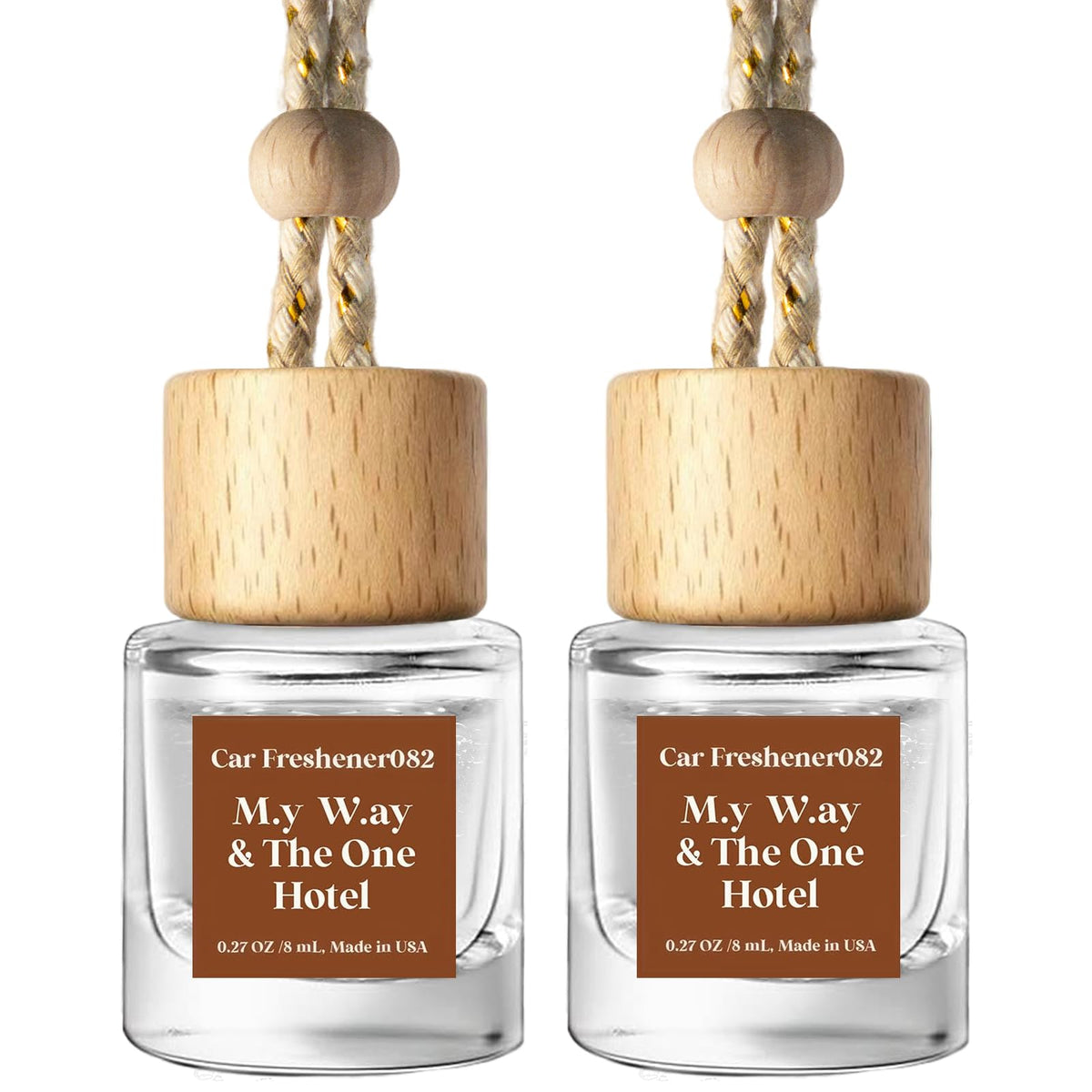 Hanging Car Fragrance Diffuser Set – 2 Pack