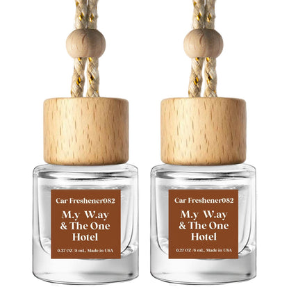 Hanging Car Fragrance Diffuser Set – 2 Pack