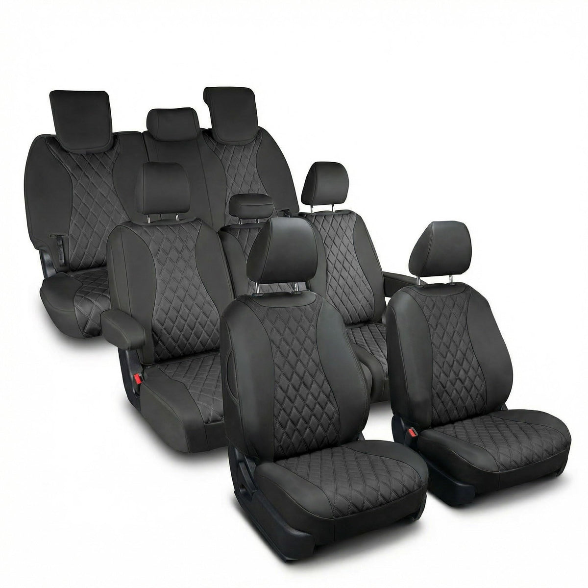 Kia Carnival Custom-Fit Front Seat Covers