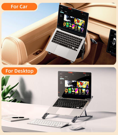 Steering Wheel Laptop Desk With Portable Design