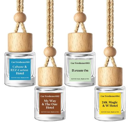 Hanging Car Fragrance Diffuser Set – 2 Pack