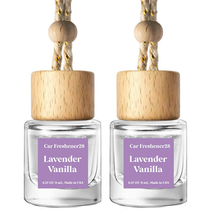 Hanging Car Fragrance Diffuser Set – 2 Pack
