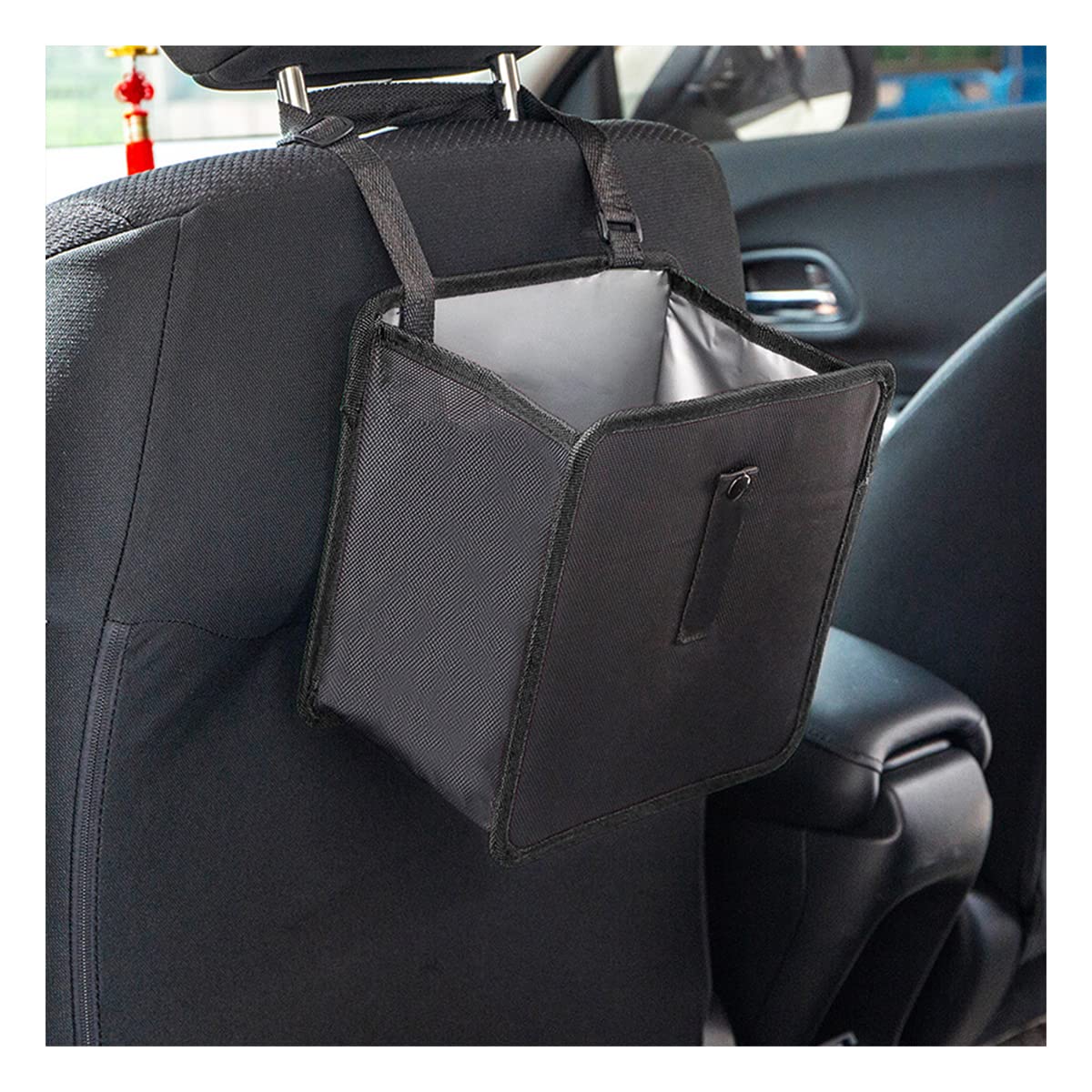 Foldable Hanging Car Trash Bag With Large Capacity