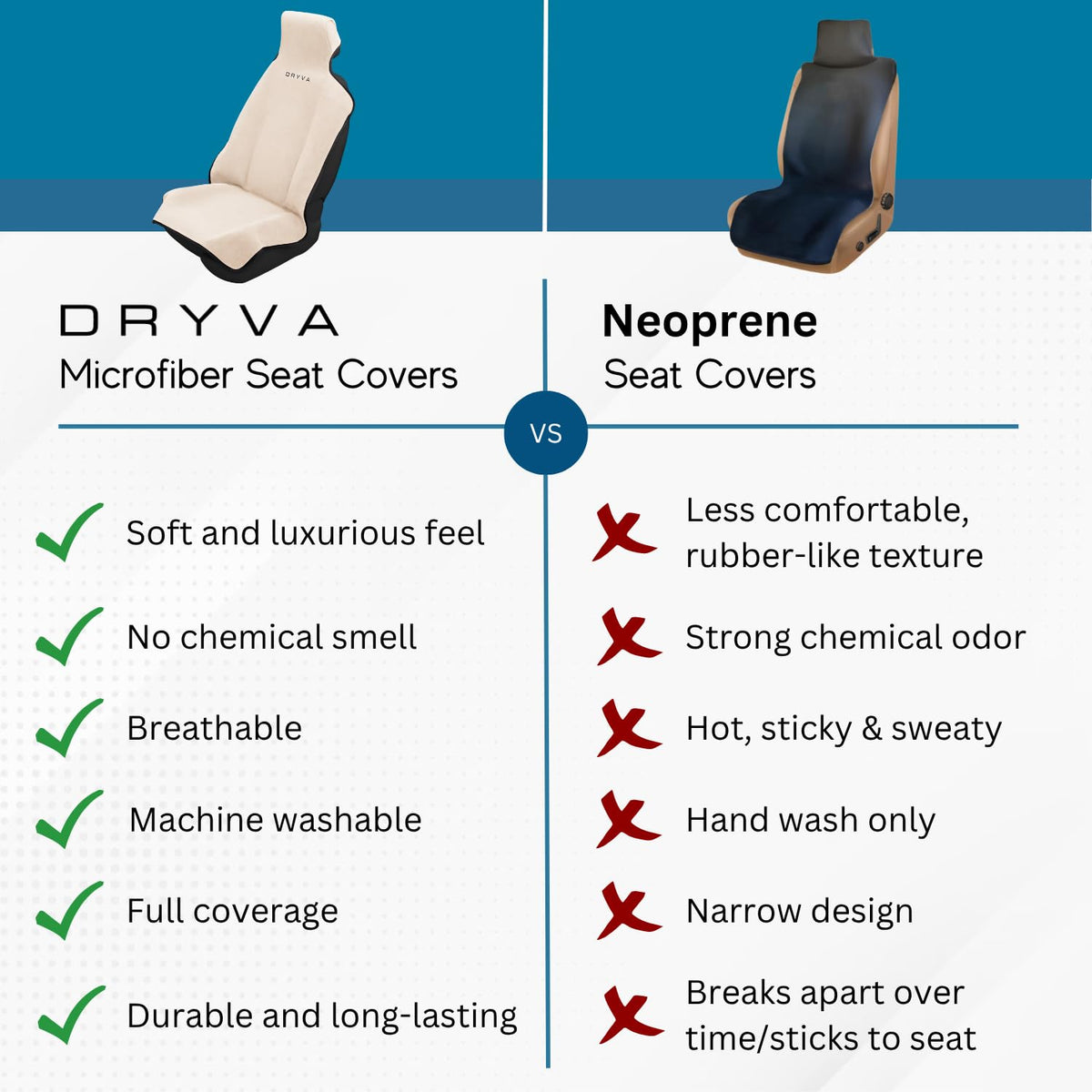 Waterproof Microfiber Car Seat Cover