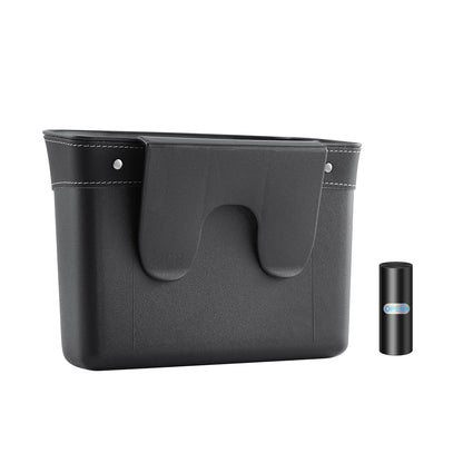 Mini Car Trash Can With Bag Organizer