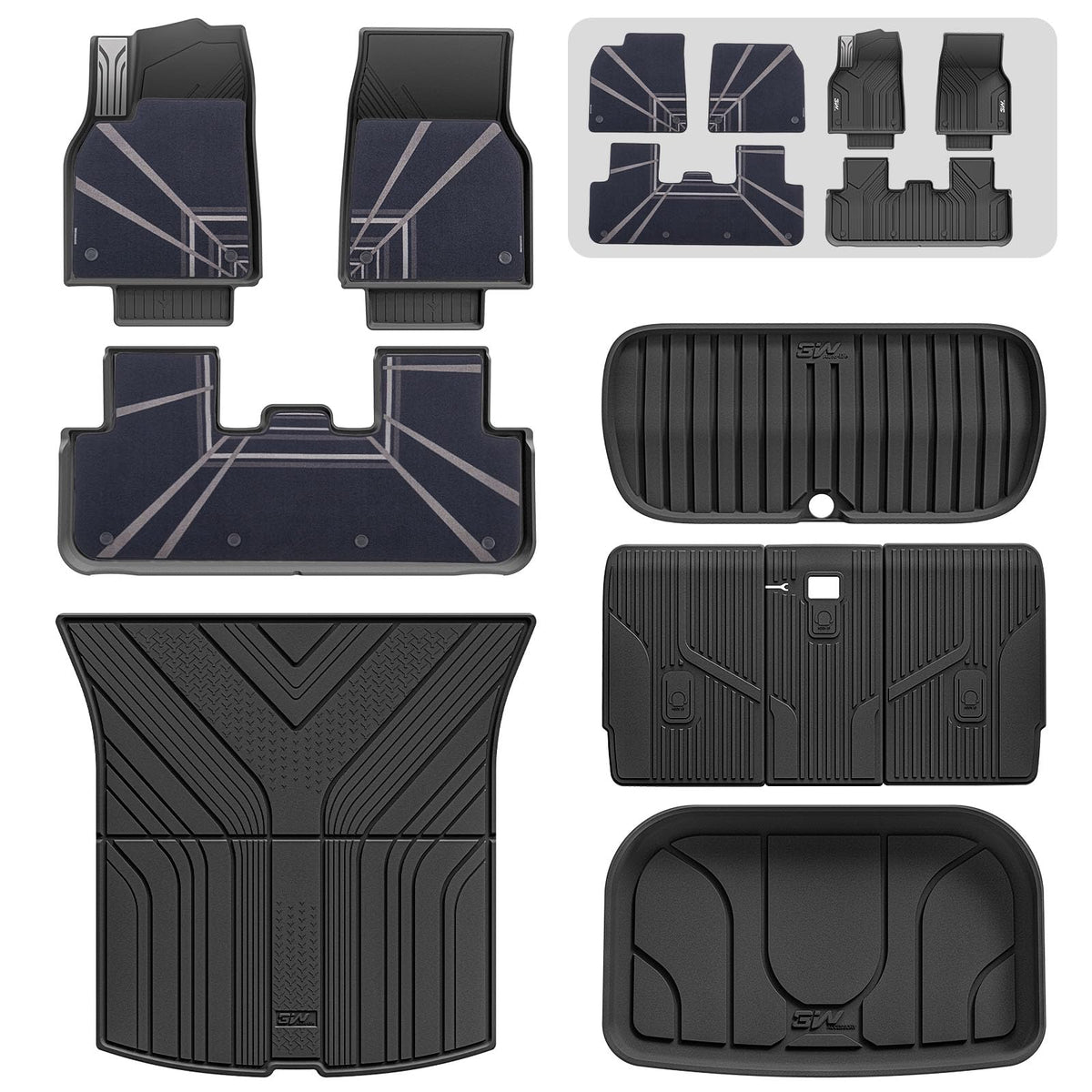 Tesla All-Weather Floor Mats With Custom Fit