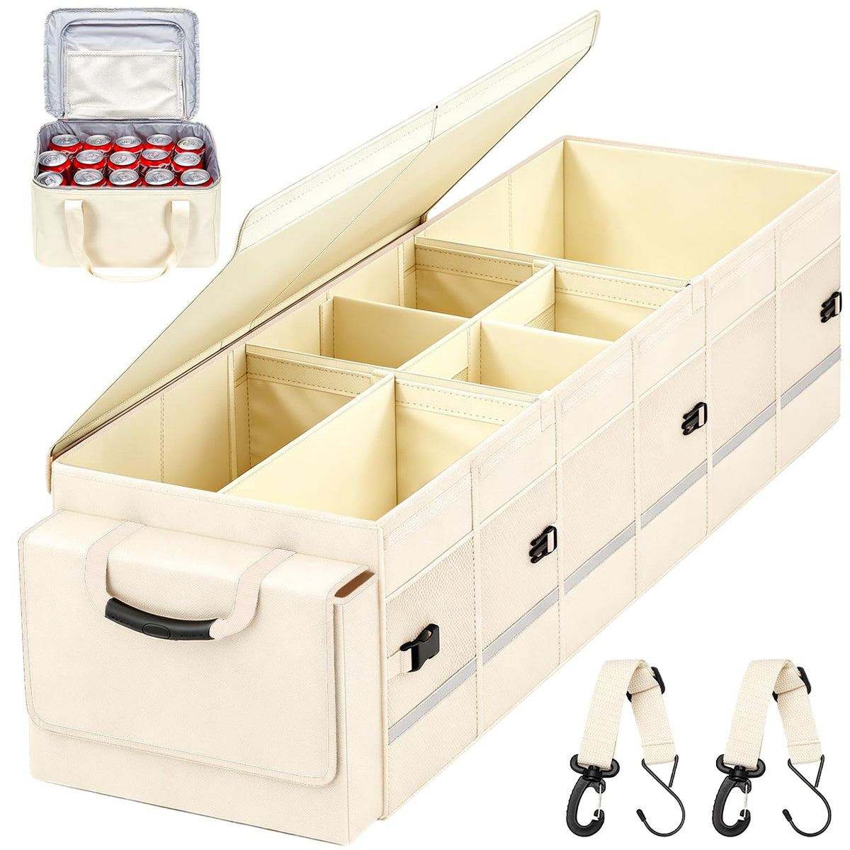 Structured Trunk Organizer for Cars and SUVs