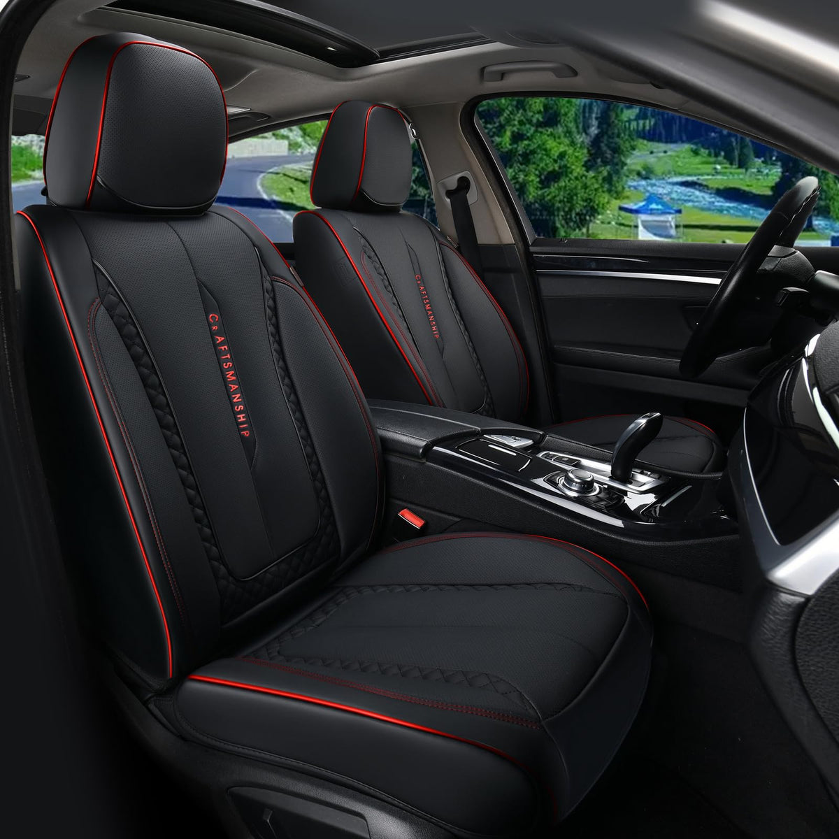Universal Car Seat Covers for Front and Rear Seats