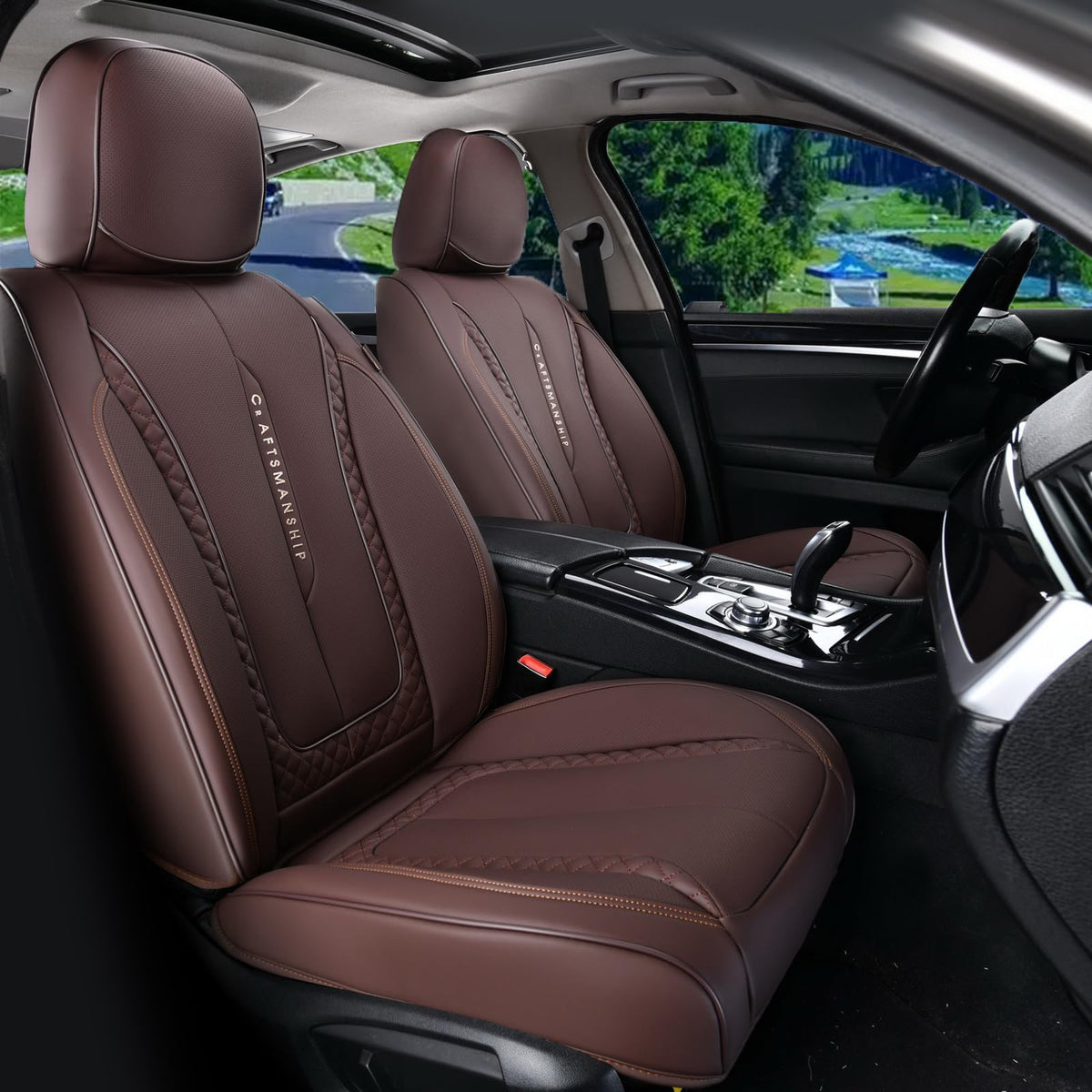 Universal Car Seat Covers for Front and Rear Seats
