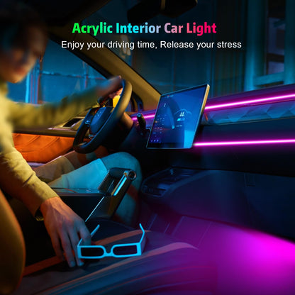 RGB Acrylic Interior Ambient Light Kit