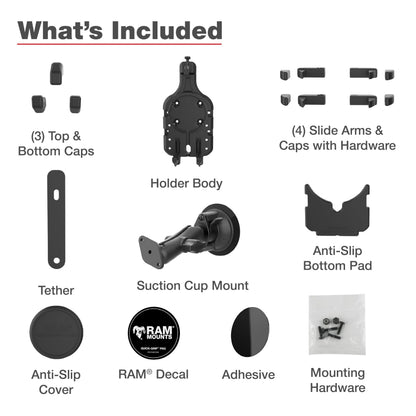 Quick-Grip Pro Phone Mount With Twist-Lock Base