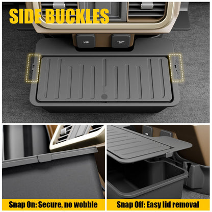 Ford Maverick Armrest Trash Can With Cup Holders