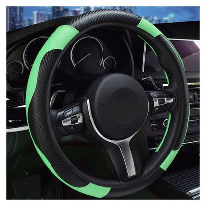Carbon Pattern Anti-Slip Steering Wheel Cover