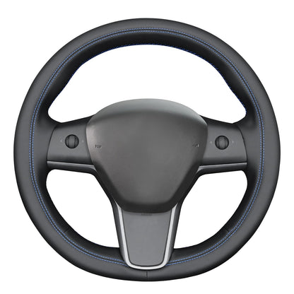 Tesla Model 3 DIY Alcantara Steering Wheel Wrap