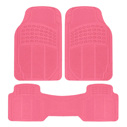 Clear All-Weather Floor Mats With Anti-Slip Grip
