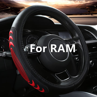 Dodge RAM Anti-Slip Leather Steering Wheel Cover