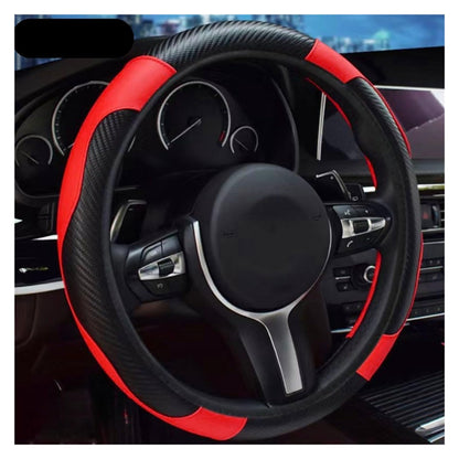 Carbon Pattern Anti-Slip Steering Wheel Cover