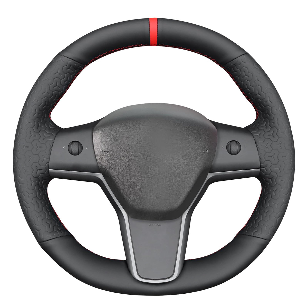 Tesla Model 3 DIY Alcantara Steering Wheel Wrap