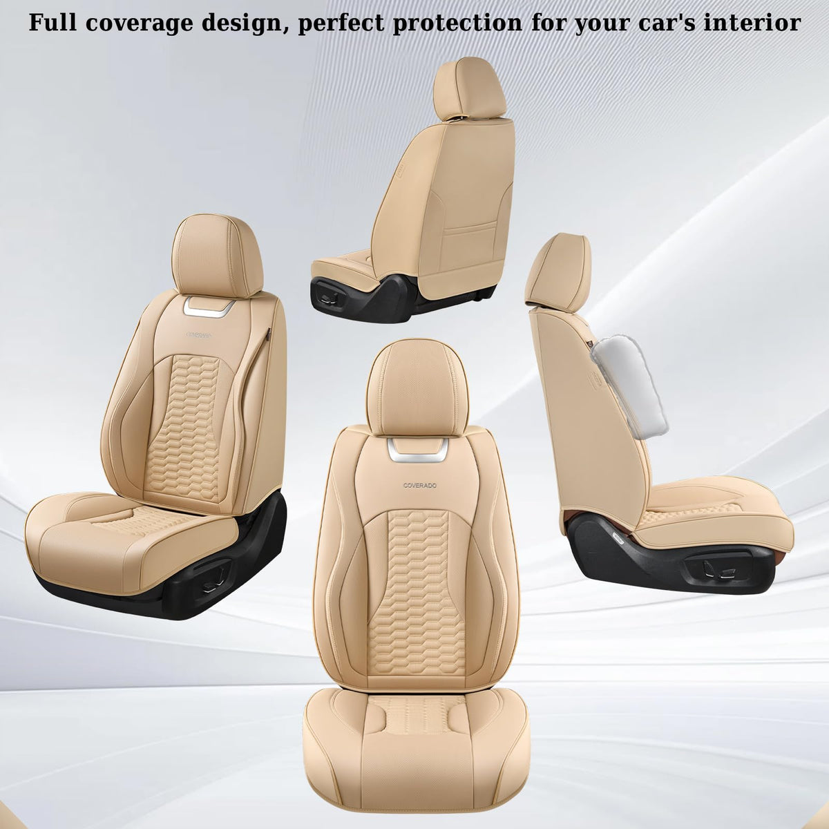 Universal Car Seat Covers for Front and Rear Seats
